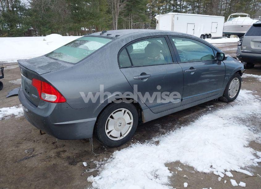 Photo 4 of 2009 Honda Civic HYBRID (VIN JHMFA36229S007825)