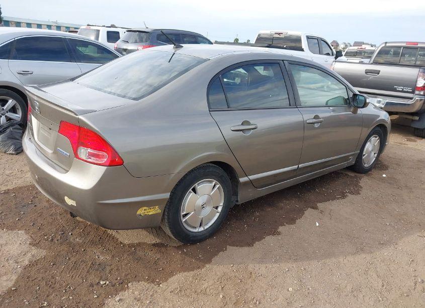 Photo 4 of 2006 Honda Civic HYBRID (VIN JHMFA36236S002581)