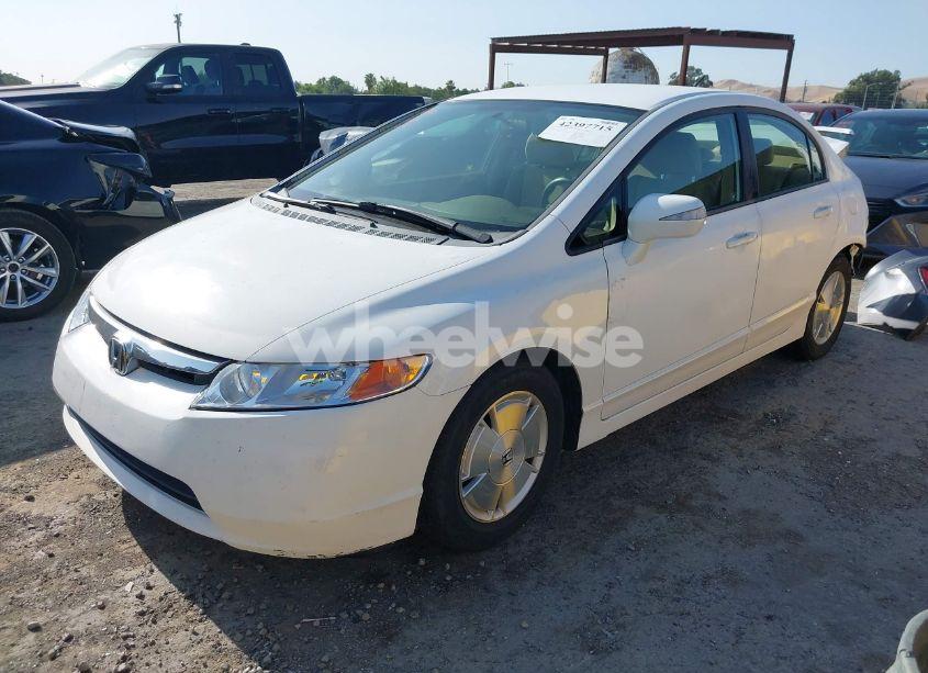 Photo 2 of 2006 Honda Civic HYBRID (VIN JHMFA36236S011104)