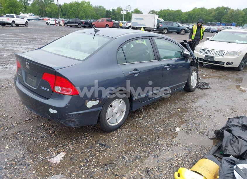 Photo 4 of 2006 Honda Civic HYBRID (VIN JHMFA36236S024533)