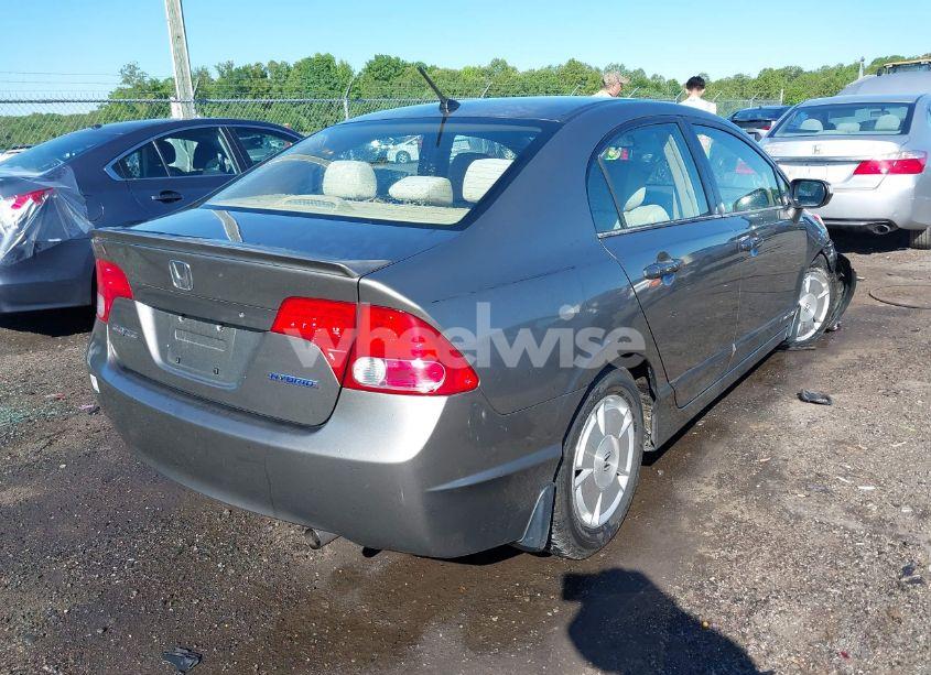 Photo 4 of 2007 Honda Civic HYBRID (VIN JHMFA36237S005367)