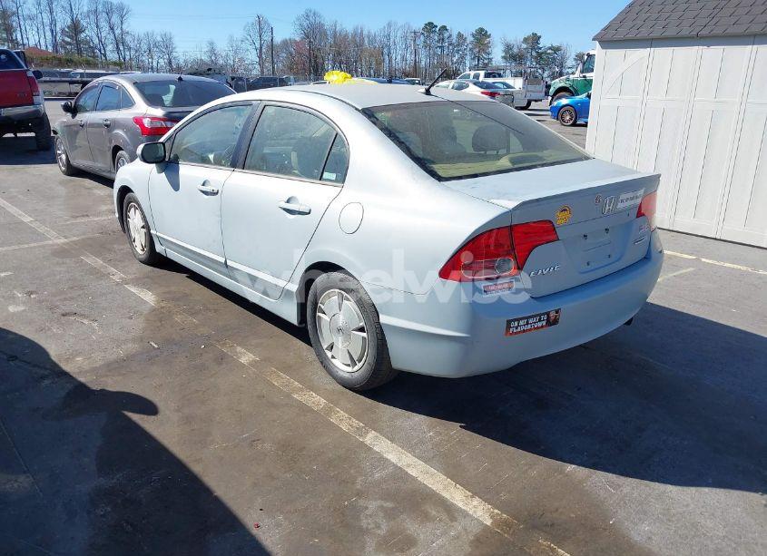 Photo 3 of 2007 Honda Civic HYBRID (VIN JHMFA36237S005742)