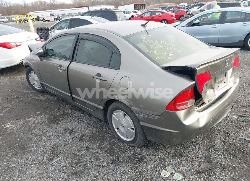 Photo 3 of 2007 Honda Civic HYBRID (VIN JHMFA36237S014876)