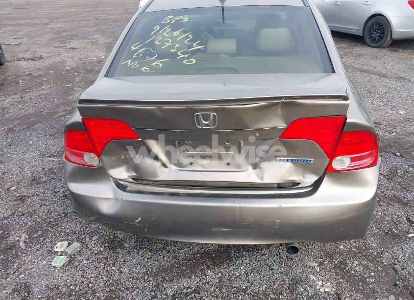 Photo 6 of 2007 Honda Civic HYBRID (VIN JHMFA36237S014876)