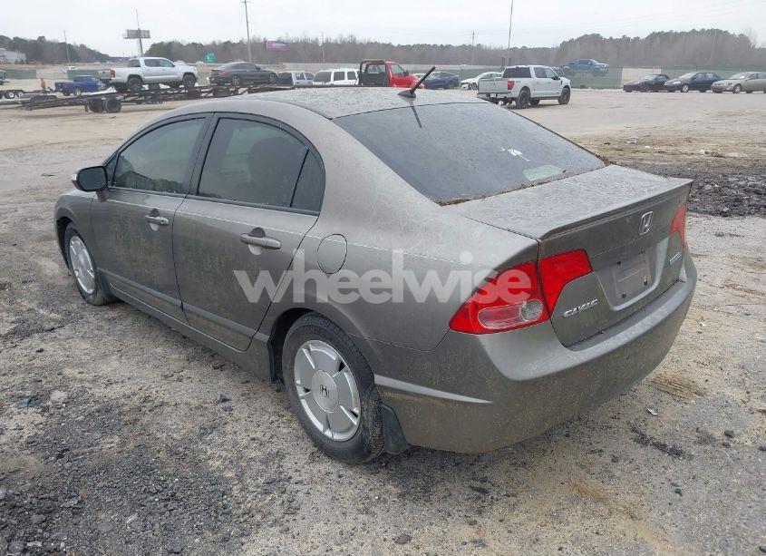 Photo 3 of 2007 Honda Civic HYBRID (VIN JHMFA36237S020113)