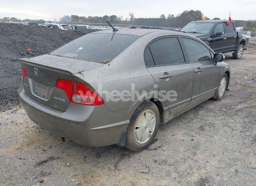 Photo 4 of 2007 Honda Civic HYBRID (VIN JHMFA36237S020113)