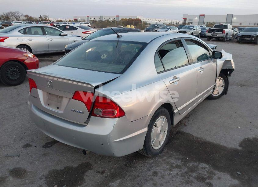 Photo 4 of 2007 Honda Civic HYBRID (VIN JHMFA36237S025358)