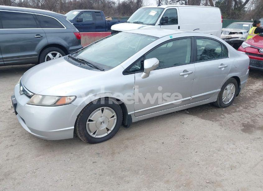 Photo 2 of 2008 Honda Civic HYBRID (VIN JHMFA36238S003412)