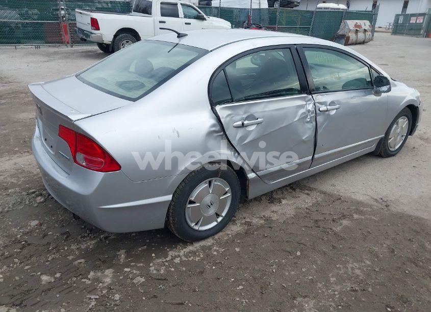 Photo 4 of 2008 Honda Civic HYBRID (VIN JHMFA36238S003412)