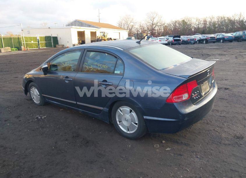 Photo 3 of 2008 Honda Civic HYBRID (VIN JHMFA36238S003801)
