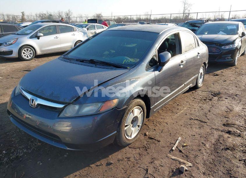 Photo 2 of 2008 Honda Civic HYBRID (VIN JHMFA36238S006715)