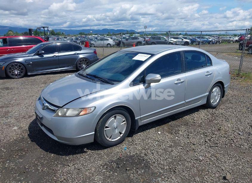 Photo 2 of 2008 Honda Civic HYBRID (VIN JHMFA36238S011798)