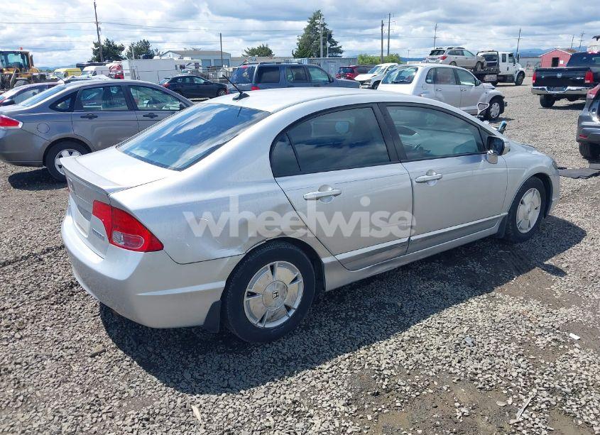 Photo 4 of 2008 Honda Civic HYBRID (VIN JHMFA36238S011798)