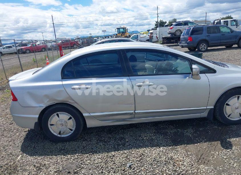 Photo 6 of 2008 Honda Civic HYBRID (VIN JHMFA36238S011798)