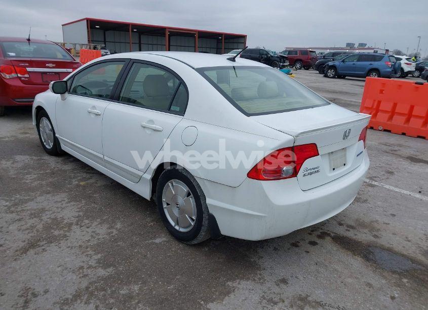 Photo 3 of 2008 Honda Civic HYBRID (VIN JHMFA36238S016919)