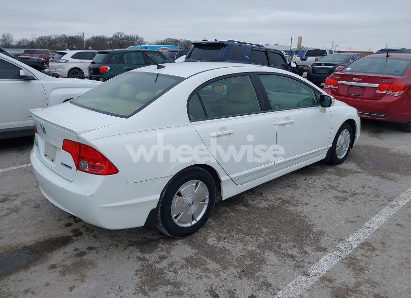 Photo 4 of 2008 Honda Civic HYBRID (VIN JHMFA36238S016919)