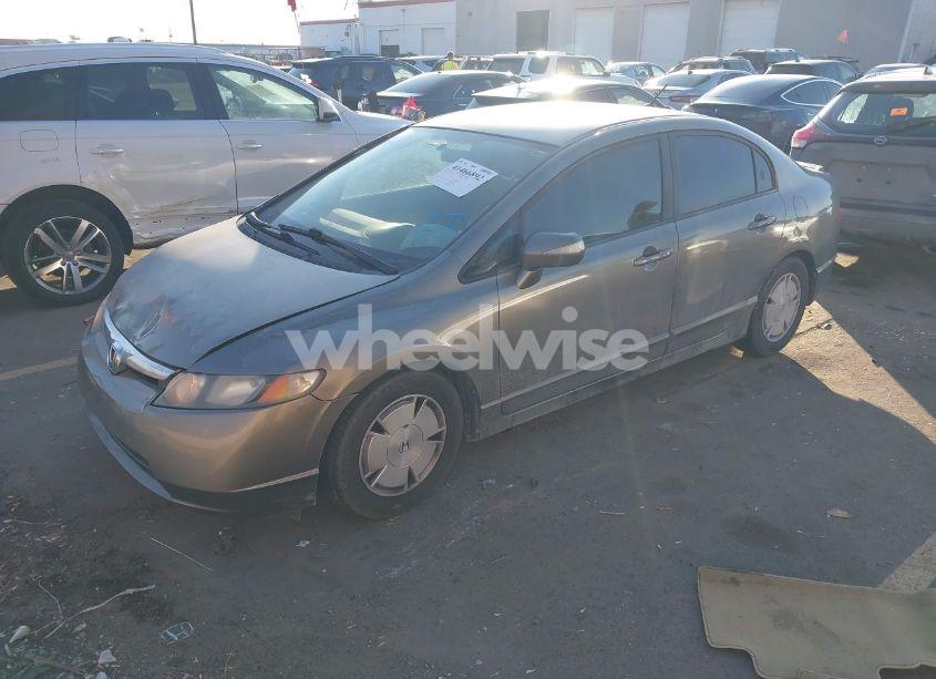 Photo 2 of 2008 Honda Civic HYBRID (VIN JHMFA36238S026804)
