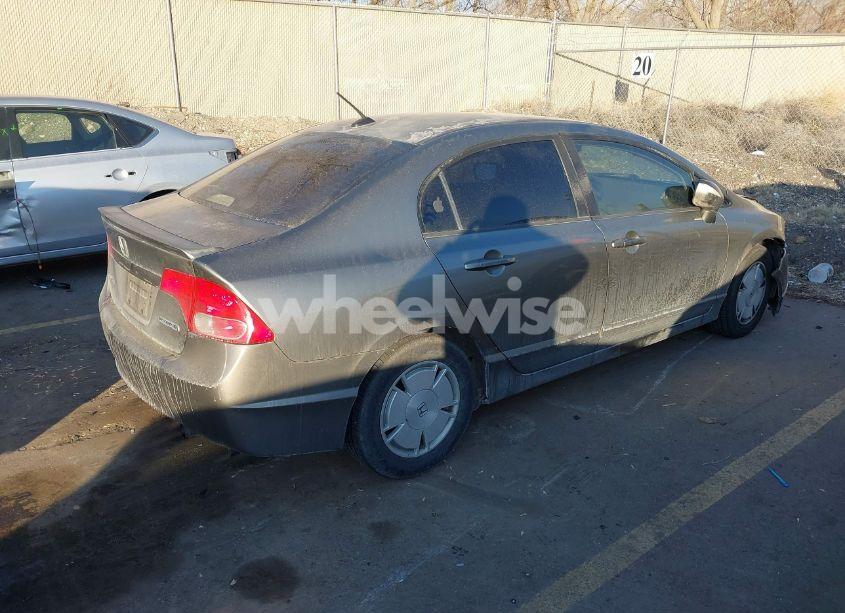Photo 4 of 2008 Honda Civic HYBRID (VIN JHMFA36238S026804)