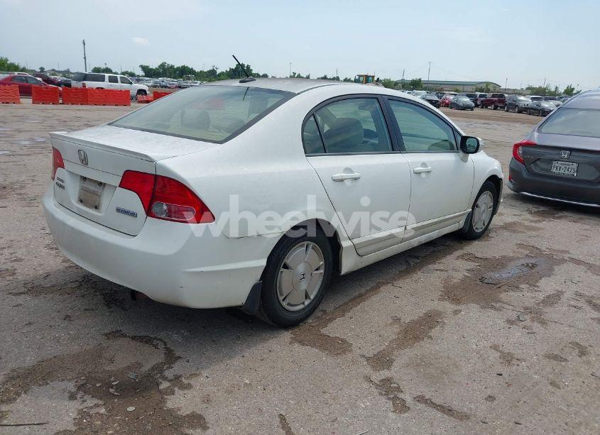 Photo 4 of 2008 Honda Civic HYBRID (VIN JHMFA36238S027466)