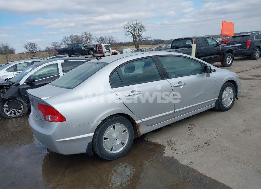Photo 4 of 2008 Honda Civic HYBRID (VIN JHMFA36238S031730)