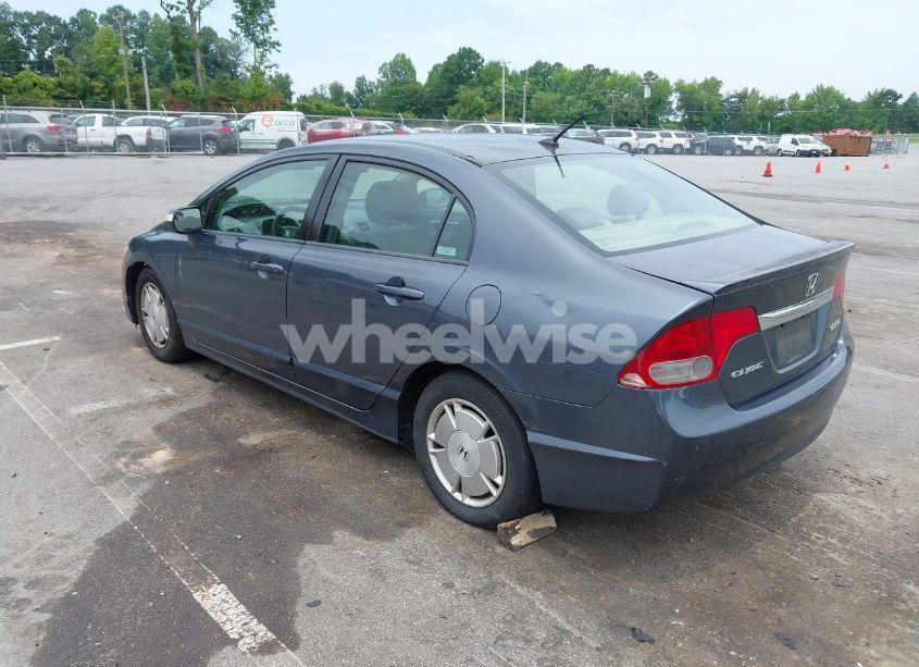 Photo 3 of 2009 Honda Civic HYBRID (VIN JHMFA36239S008885)