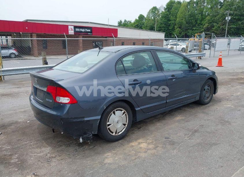 Photo 4 of 2009 Honda Civic HYBRID (VIN JHMFA36239S008885)