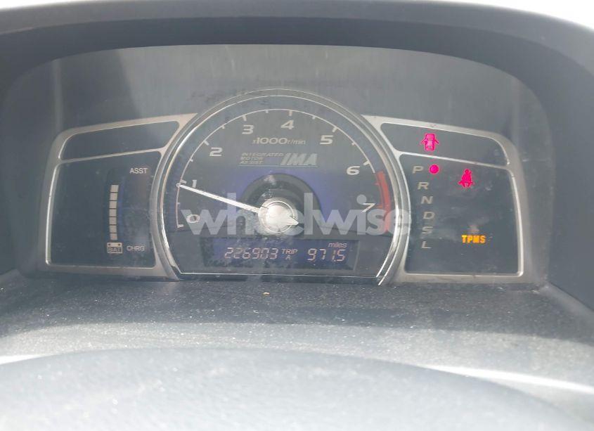 Photo 7 of 2009 Honda Civic HYBRID (VIN JHMFA36239S008885)