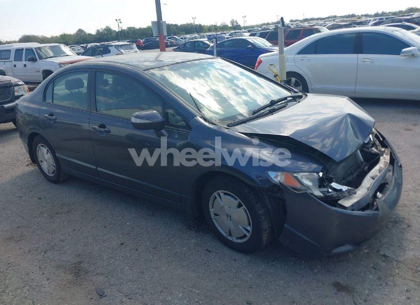 2009 Honda Civic HYBRID (VIN JHMFA36239S010992) main photo