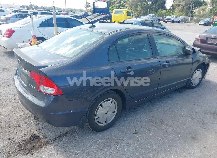 Photo 4 of 2009 Honda Civic HYBRID (VIN JHMFA36239S010992)