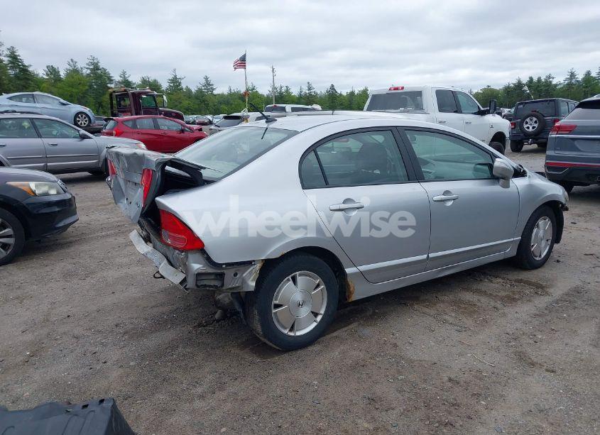 Photo 4 of 2006 Honda Civic HYBRID (VIN JHMFA36246S007174)