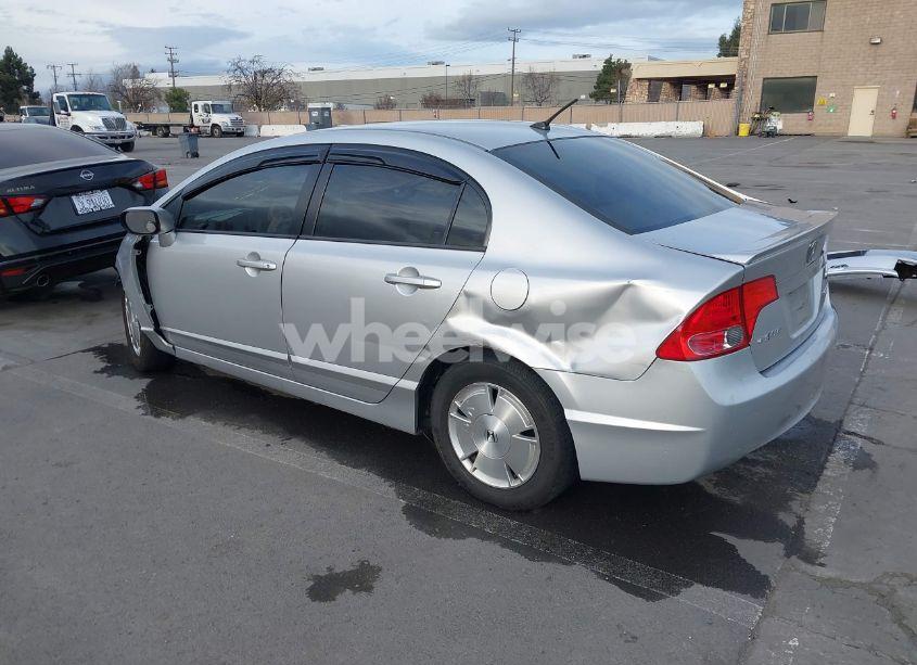 Photo 3 of 2006 Honda Civic HYBRID (VIN JHMFA36246S007837)