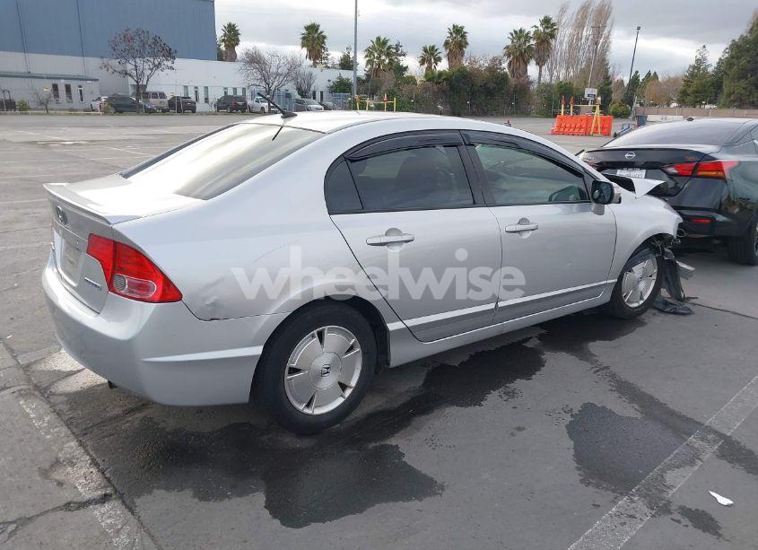 Photo 4 of 2006 Honda Civic HYBRID (VIN JHMFA36246S007837)