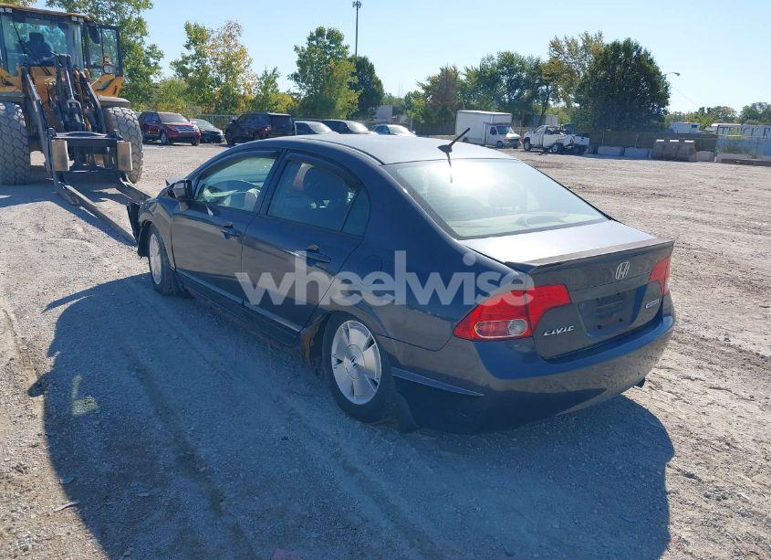 Photo 3 of 2006 Honda Civic HYBRID (VIN JHMFA36246S800569)