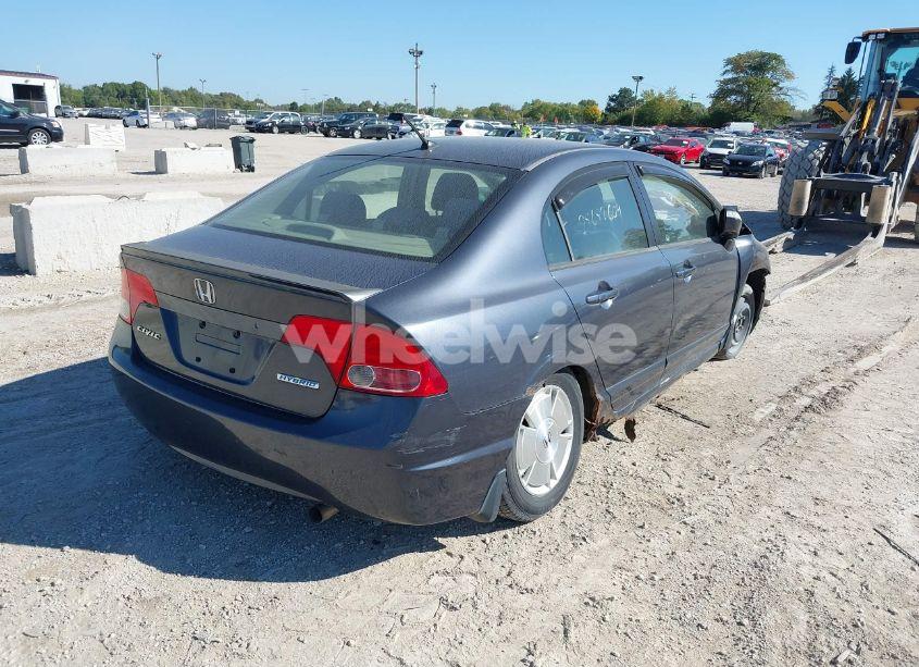 Photo 4 of 2006 Honda Civic HYBRID (VIN JHMFA36246S800569)