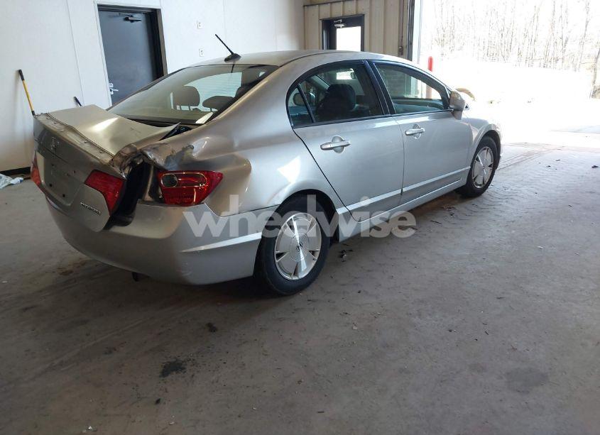 Photo 4 of 2007 Honda Civic HYBRID (VIN JHMFA36247S004874)