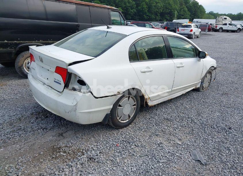 Photo 4 of 2007 Honda Civic HYBRID (VIN JHMFA36247S020038)