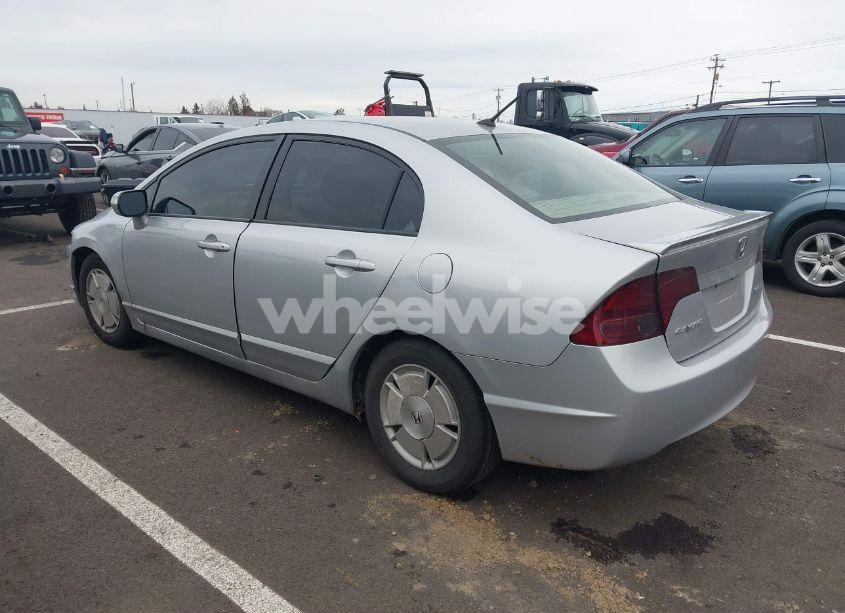 Photo 3 of 2007 Honda Civic HYBRID (VIN JHMFA36247S025269)