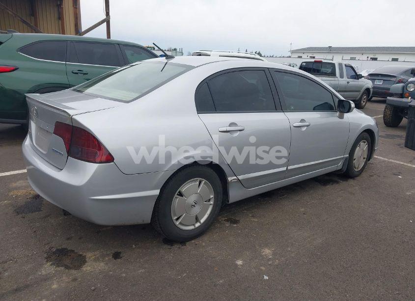 Photo 4 of 2007 Honda Civic HYBRID (VIN JHMFA36247S025269)