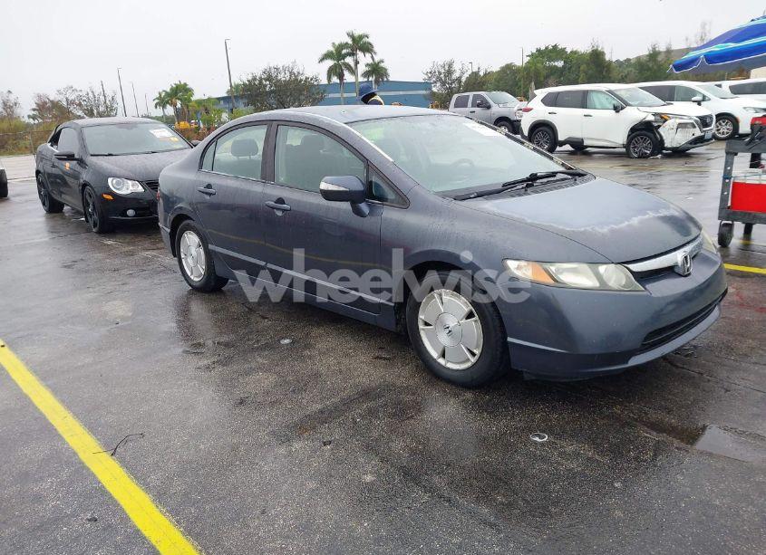 2008 Honda Civic HYBRID (VIN JHMFA36248S003080) main photo