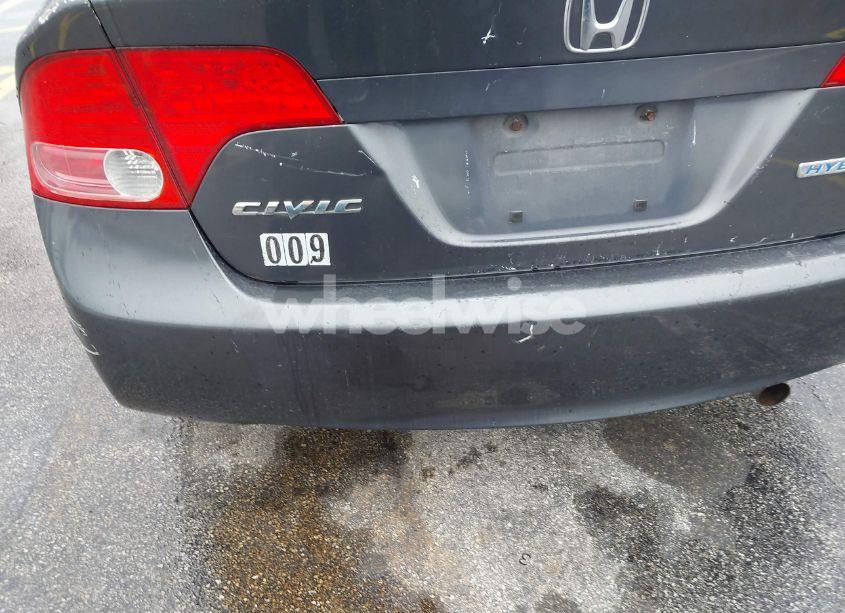 Photo 12 of 2008 Honda Civic HYBRID (VIN JHMFA36248S003080)