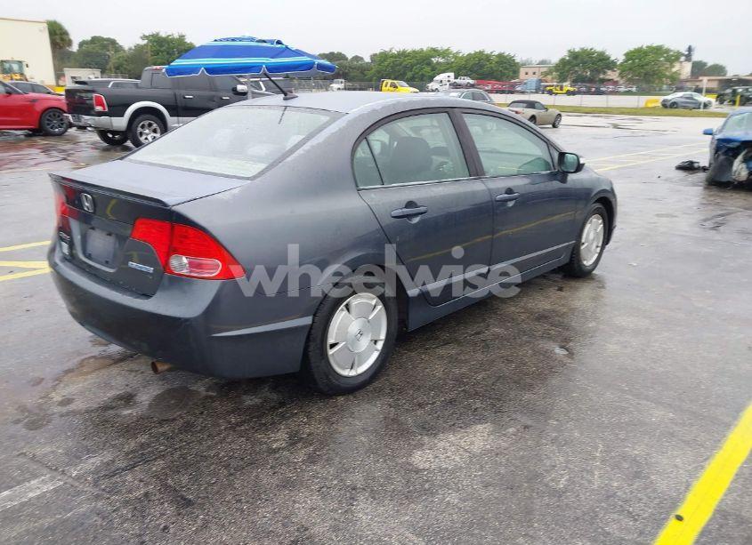 Photo 4 of 2008 Honda Civic HYBRID (VIN JHMFA36248S003080)