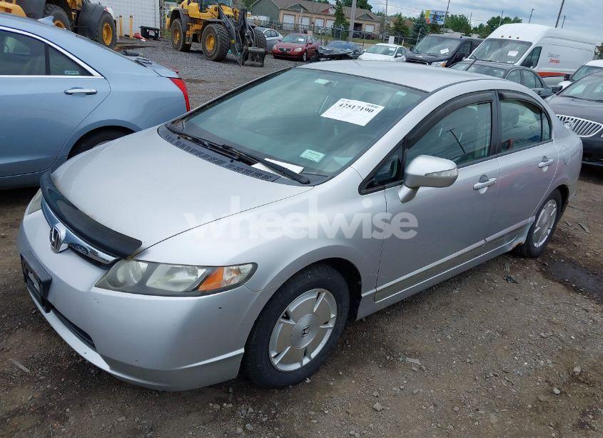 Photo 2 of 2008 Honda Civic HYBRID (VIN JHMFA36248S003418)