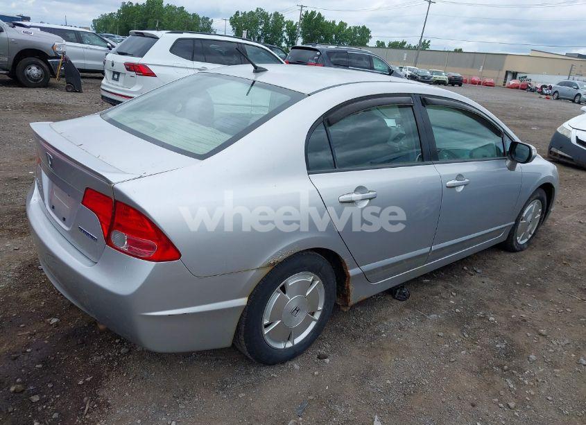Photo 4 of 2008 Honda Civic HYBRID (VIN JHMFA36248S003418)