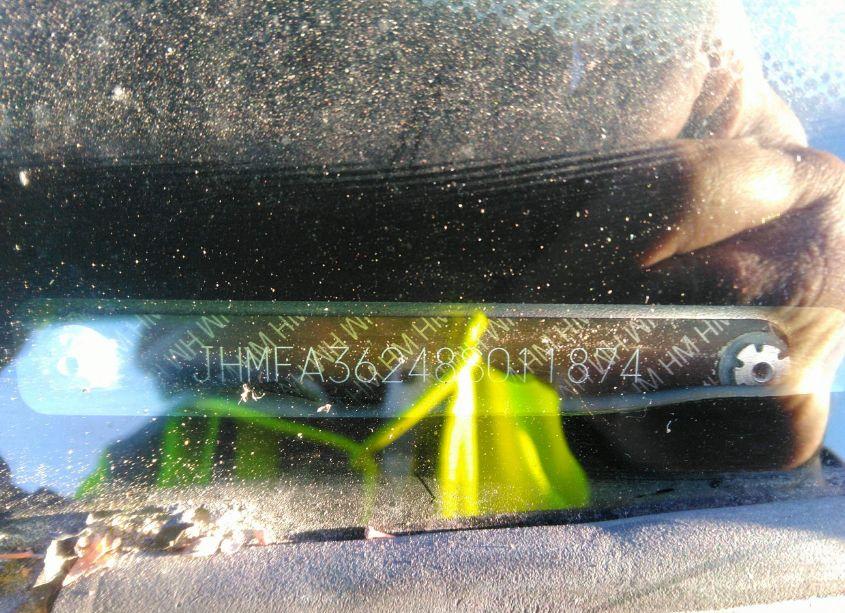 Photo 12 of 2008 Honda Civic HYBRID (VIN JHMFA36248S011874)