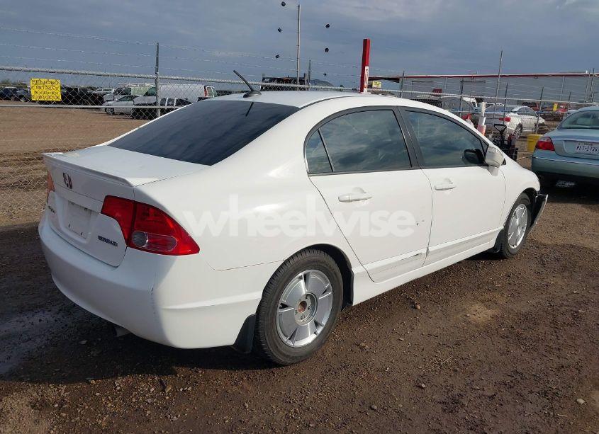 Photo 4 of 2008 Honda Civic HYBRID (VIN JHMFA36248S015066)