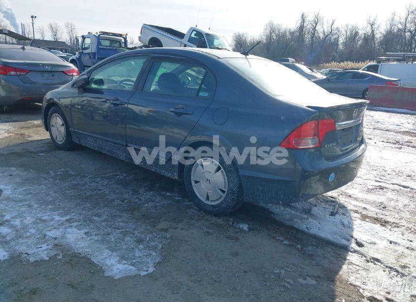 Photo 3 of 2008 Honda Civic HYBRID (VIN JHMFA36248S030747)