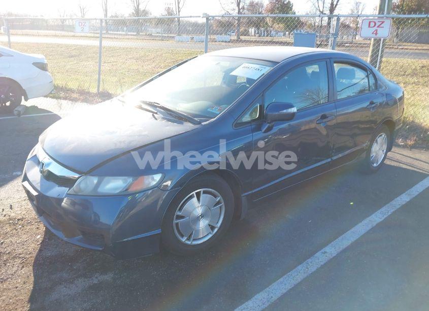 Photo 2 of 2009 Honda Civic HYBRID (VIN JHMFA36249S015943)