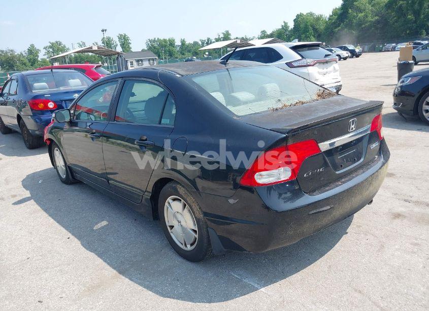 Photo 3 of 2009 Honda Civic HYBRID (VIN JHMFA36249S016638)