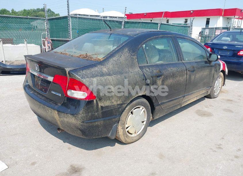 Photo 4 of 2009 Honda Civic HYBRID (VIN JHMFA36249S016638)