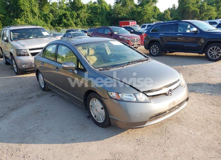 2006 Honda Civic HYBRID (VIN JHMFA36256S002453) main photo